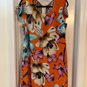 Like New Chico's Reversible Print Dress, Size 0.5